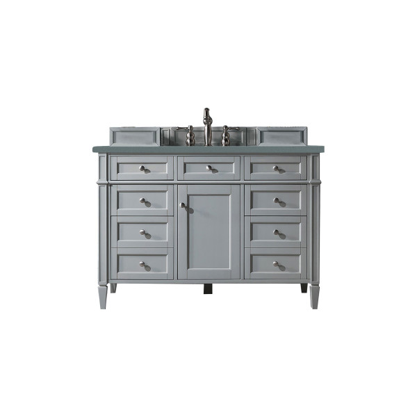 James Martin 650-V48-UGR-3 Brittany 48" Urban Gray Single Vanity with Top