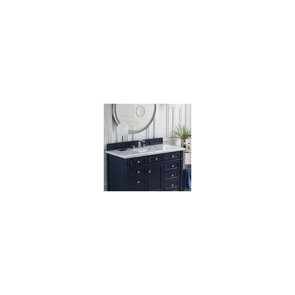 James Martin 650-V48-VBL-3C 48 Inch Victory Blue Vanity w/ 3 CM Countertop