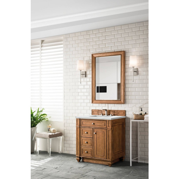 James Martin 157-V30-3ENC Bristol 30" Single Vanity/ 3 CM Quartz Top