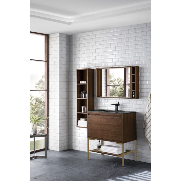 James Martin 801V31.5RGDCHB 31.5" Single Vanity Cabinet w/ Composite Top