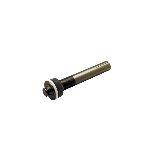 Rohl 8446 Non-Slotted Grid Drain with 10" Tailpiece and Overflow Holes