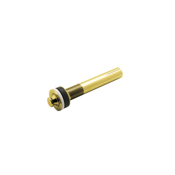 Rohl 8446 Non-Slotted Grid Drain with 10" Tailpiece and Overflow Holes