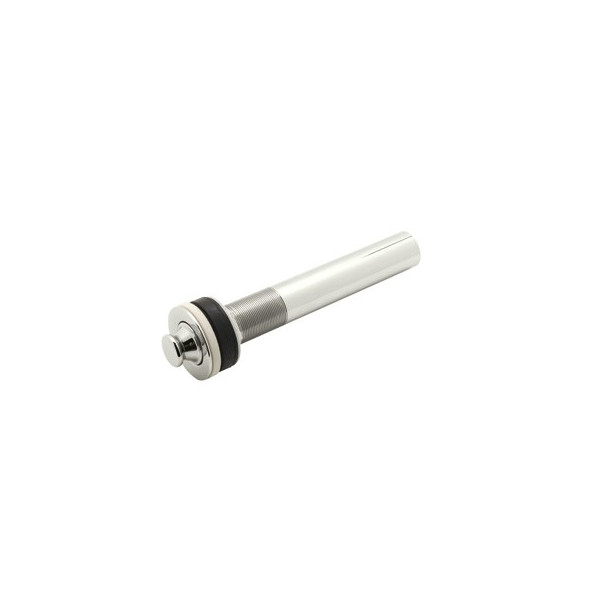 Rohl 8446 Non-Slotted Grid Drain with 10" Tailpiece and Overflow Holes