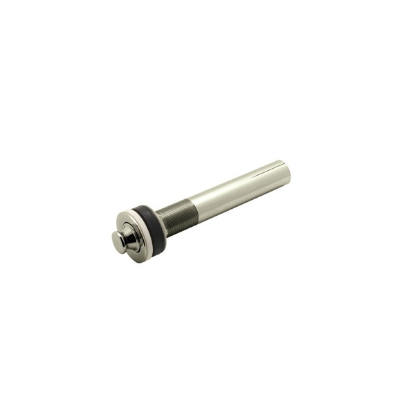 Rohl 8446 Non-Slotted Grid Drain with 10" Tailpiece and Overflow Holes