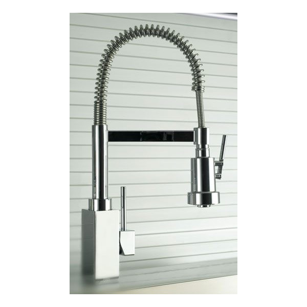 Latoscana 84..557 Dax Single Handle Kitchen Faucet With Spring Spout