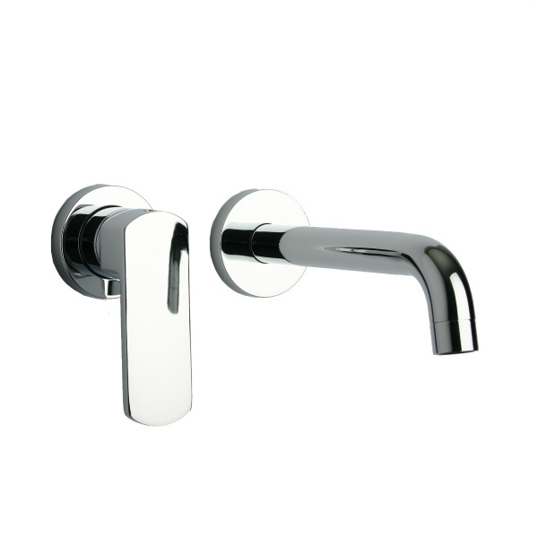 Latoscana 86CR208 Novello Single Handle Wall-Mount Lavatory Faucet In Chrome