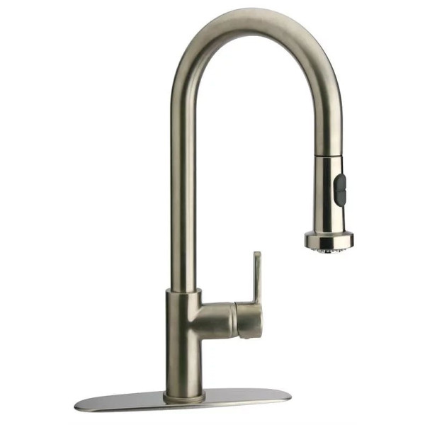Latoscana 92..591LL Elix Single Handle Pull-Down Spray Kitchen Faucet In Chrome