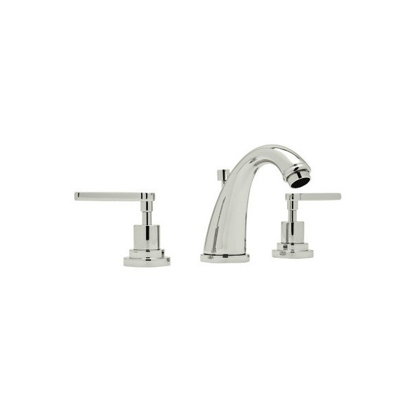 Rohl A1208LM-2 3-Hole Avanti C-Spout Widespread Lavatory Faucet
