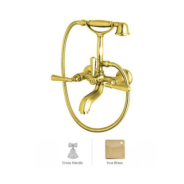 Rohl A1901XM Palladian Exposed Wall Mounted Tub Shower Mixer Handshower
