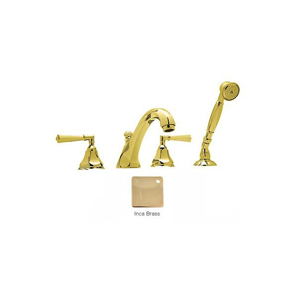 Rohl A1904LM Palladian Roman Tub Faucet with Single Function Hand Shower