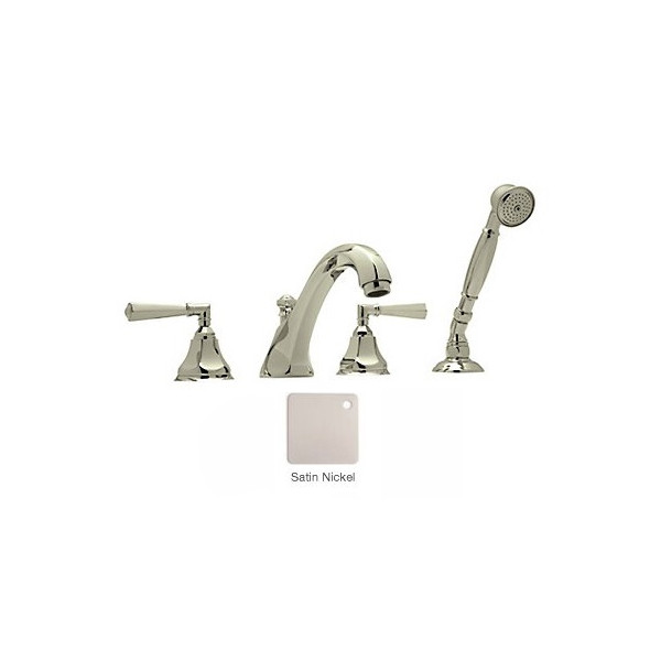 Rohl A1904LM Palladian Roman Tub Faucet with Single Function Hand Shower