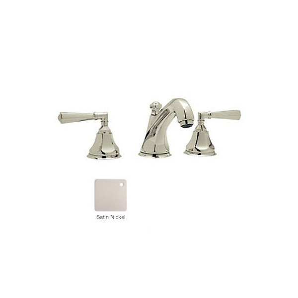 Rohl A1908LM-2 Palladian 3-Hole Widespread Lavatory Faucet Lever handle