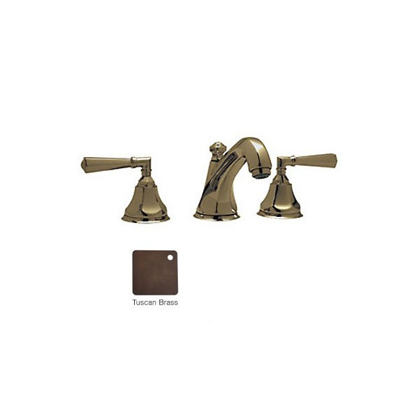 Rohl A1908LM-2 Palladian 3-Hole Widespread Lavatory Faucet Lever handle