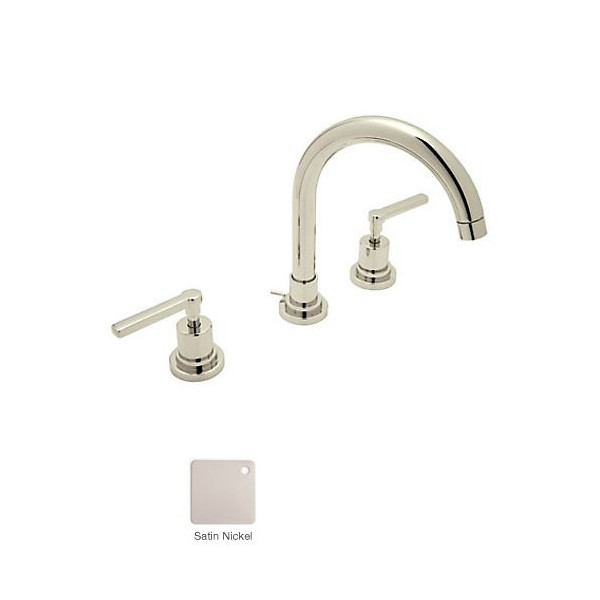 Rohl A2208XM-2 Lombardia C-Spout Low Lead Widespread Lavatory Faucet