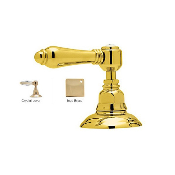Rohl A2716LC Country Bath Crystal Lever Handle Diverter