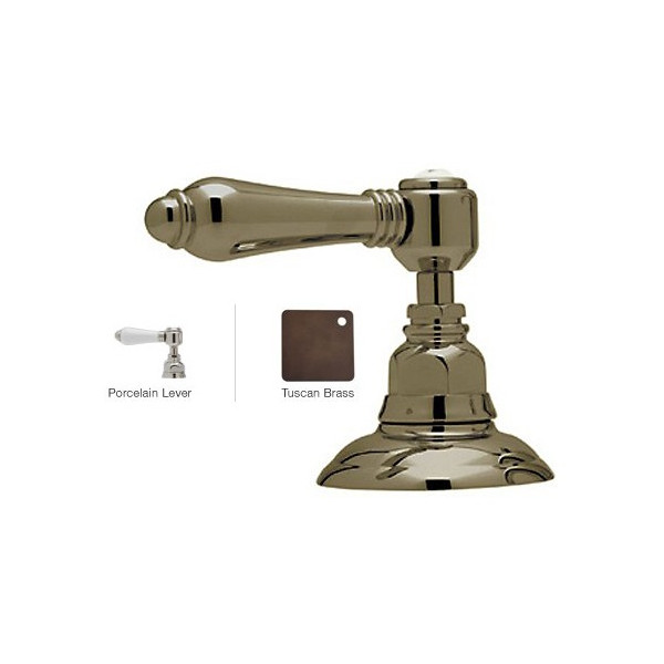 Rohl A2716LP Country Bath Porcelain Lever Handle 2-Direction Diverter