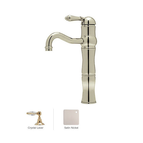 Rohl A3672LC Acqui Single Lever 13 1/8" Above Counter Lavatory Faucet