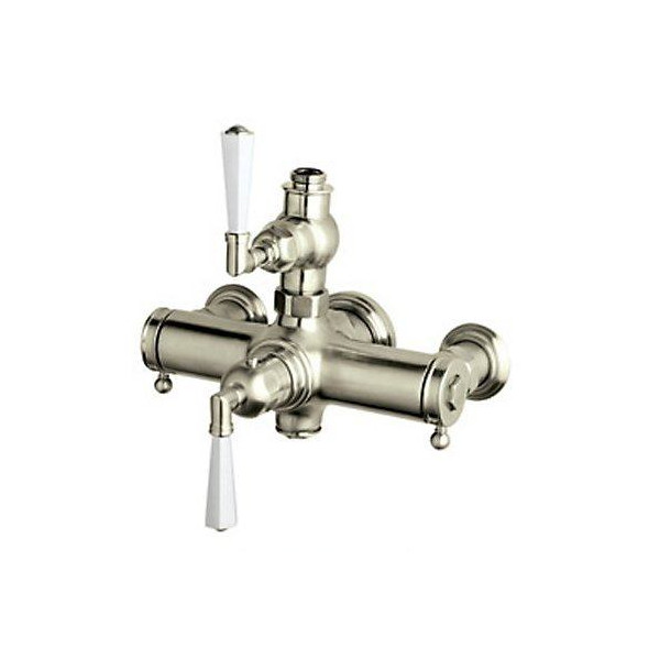 Rohl A4817LM Palladian Lever-Handle Wall Mount Exposed Thermostatic Mixer