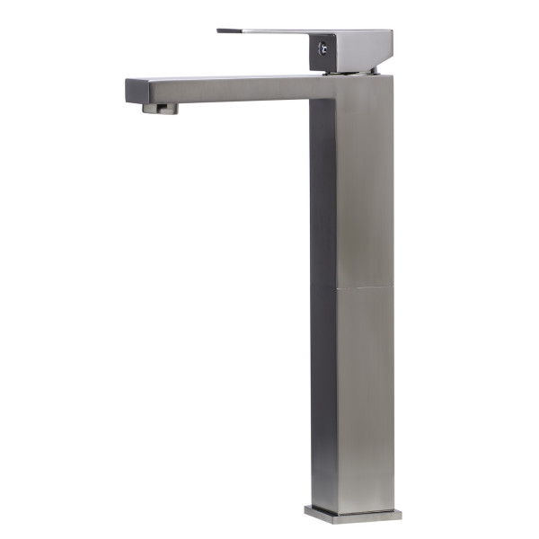 ALFI brand AB1129 Single Lever Tall Square Bathroom Faucet Polished/Brushed