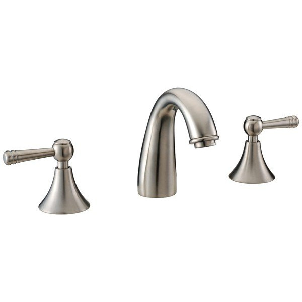 Dawn AB12-1018 3-Hole Widespread Lever Handles Solid Brass Lavatory Faucet