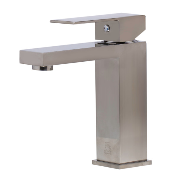 ALFI brand AB1229 Single Lever Square Bathroom Faucet Polished or Brushed