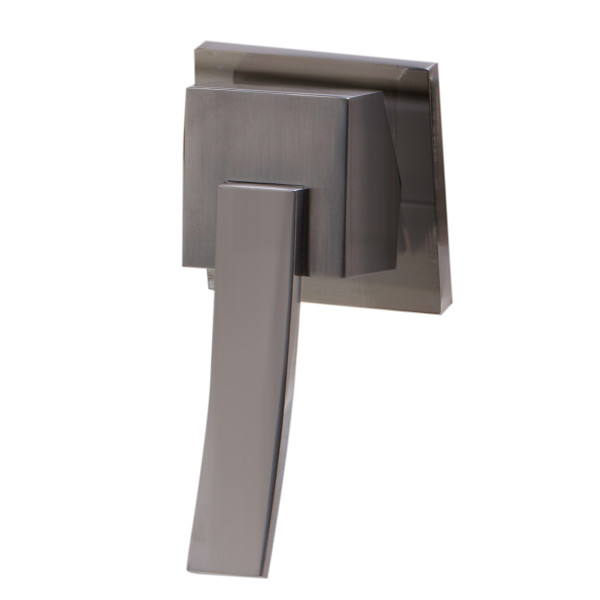 ALFI brand AB1256 Single Lever Wallmount Bathroom Faucet Polished & Brushed