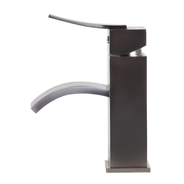 ALFI brand AB1258 Single Lever Square Bathroom Faucet Polished or Brushed