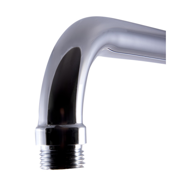 ALFI brand AB12GRW 12 Inch Round Raised Wall Mounted Shower Arm