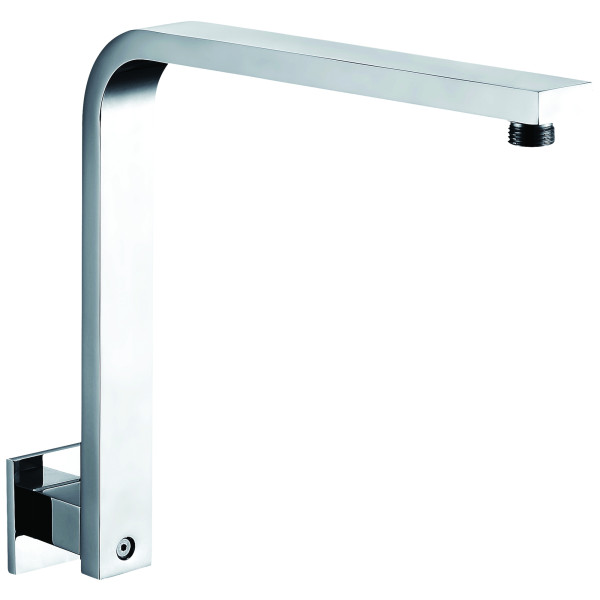 ALFI brand AB12GSW 12 Inch Square Raised Wall Mounted Shower Arm