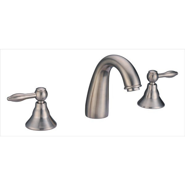 Dawn AB13-1018 3-Hole Widespread Lever Handles Solid Brass Lavatory Faucet