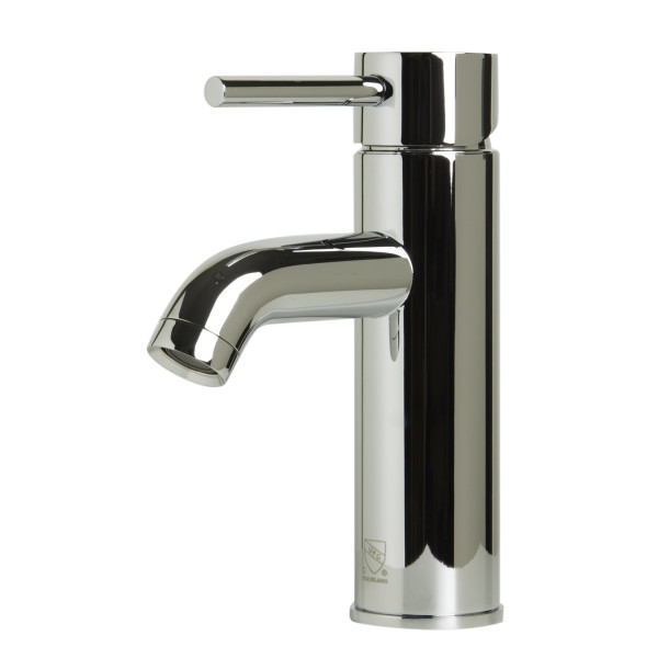 ALFI brand AB1433 Single Lever Round Bathroom Faucet Polished or Brushed