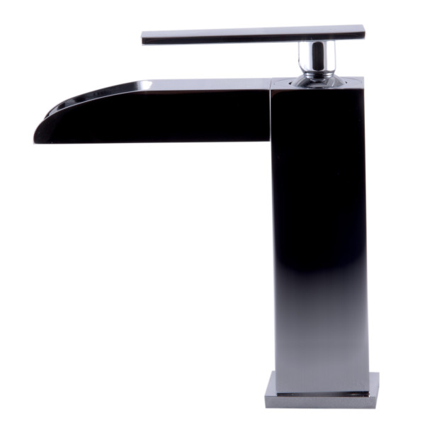 ALFI brand AB1598 Single Hole Waterfall Bathroom Faucet