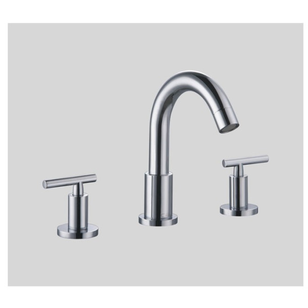Chrome Dawn AB16 1513C 3-Hole Widespread Lavatory Faucet