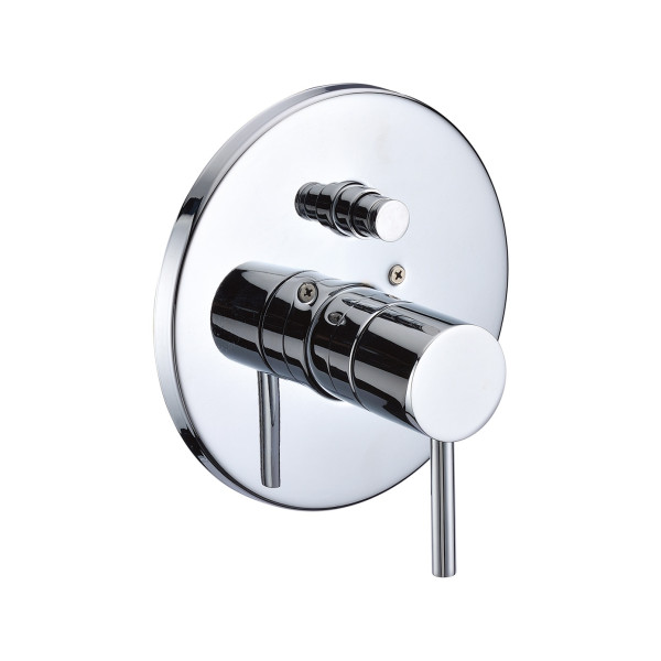ALFI brand AB1701 Pressure Balanced Round Shower Mixer with Diverter