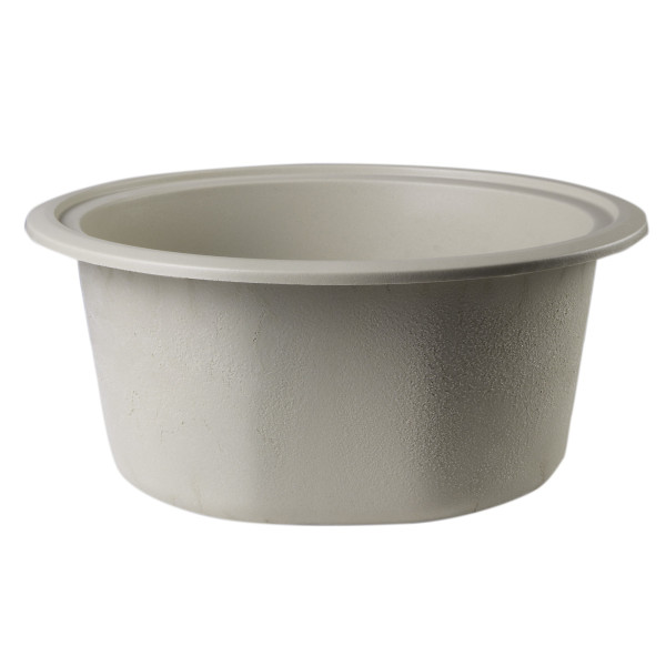 ALFI brand AB1717DI 17" Drop-In Round Granite Composite Kitchen Prep Sink