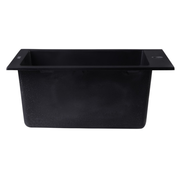 ALFI brand AB1720DI 17" Drop-In Rectangular Granite Kitchen Prep Sink