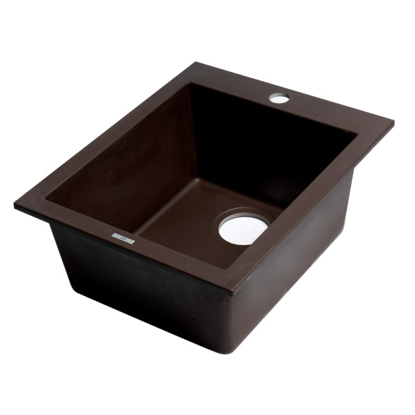 ALFI brand AB1720DI 17" Drop-In Rectangular Granite Kitchen Prep Sink