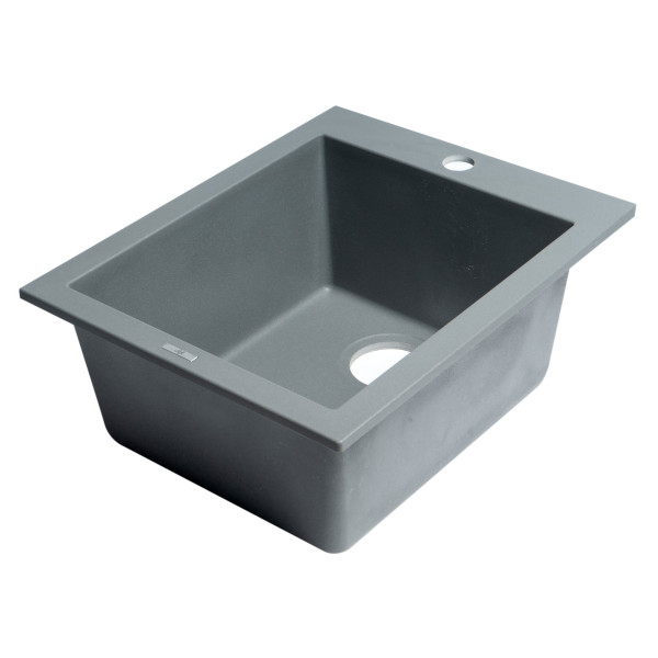 ALFI brand AB1720DI 17" Drop-In Rectangular Granite Kitchen Prep Sink