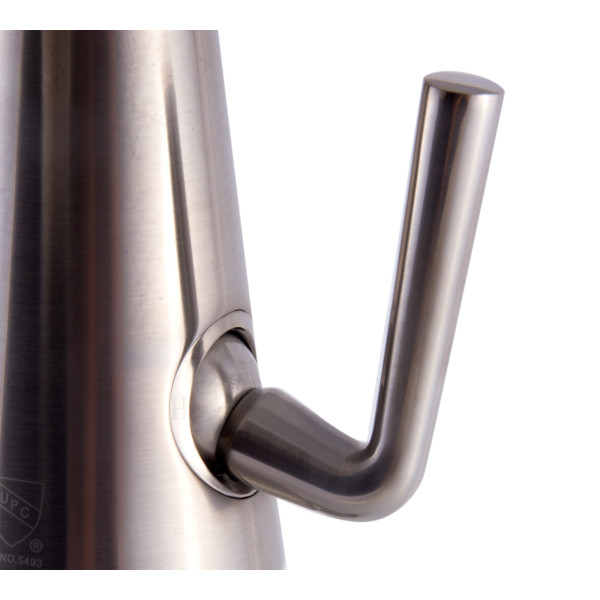 ALFI brand AB1792 Single Hole Tall Cone Waterfall Bathroom Faucet