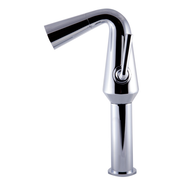 ALFI brand AB1792 Single Hole Tall Cone Waterfall Bathroom Faucet