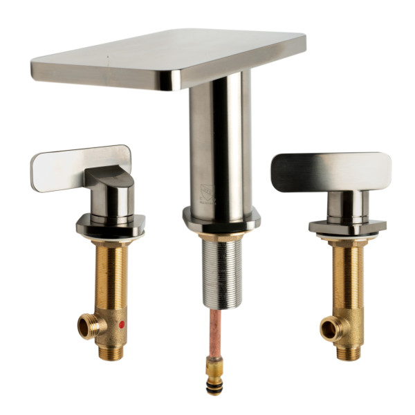 ALFI brand AB1884 Two-Handle 8 Inch Widespread Bathroom Faucet