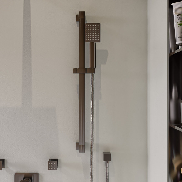 ALFI brand AB2287-BN Brushed Nickel 3 Way Thermostatic Shower Set with Body Sprays