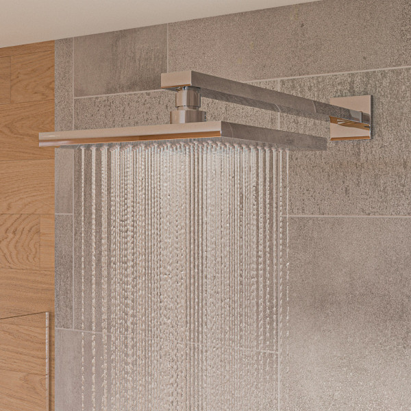ALFI brand AB2287-PC Polished Chrome 3 Way Thermostatic Shower Set with Body Sprays