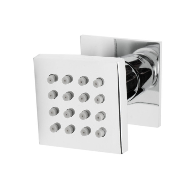 ALFI brand AB2287-PC Polished Chrome 3 Way Thermostatic Shower Set with Body Sprays