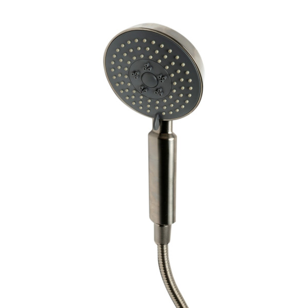 ALFI brand AB2545-BN Brushed Nickel Round Style 2 Way Thermostatic Shower Set