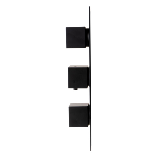 ALFI brand AB2801 3-Way Thermostatic Valve  Shower Mixer Square Knobs