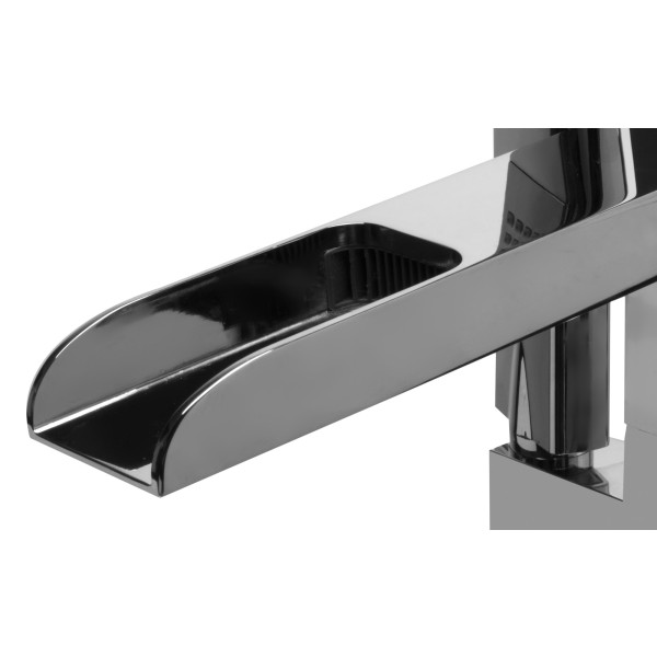 ALFI brand AB2843 Single Hole Floor Mounted Waterfall Tub Filler