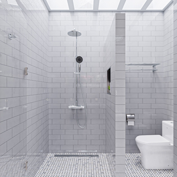 ALFI brand AB2867 Round Style Thermostatic Exposed Shower Set