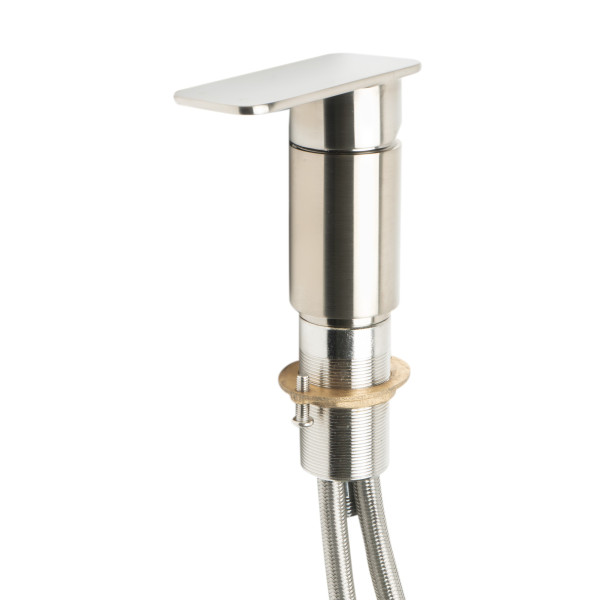 ALFI brand AB2879 Deck Mounted Tub Filler with Hand Held Showerhead