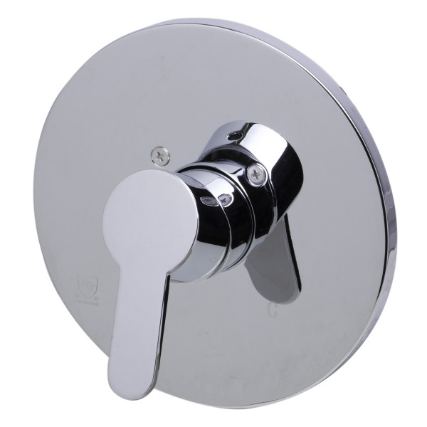 ALFI brand AB3001 Shower Valve with Lever Handle & Flange Polished/Brushed
